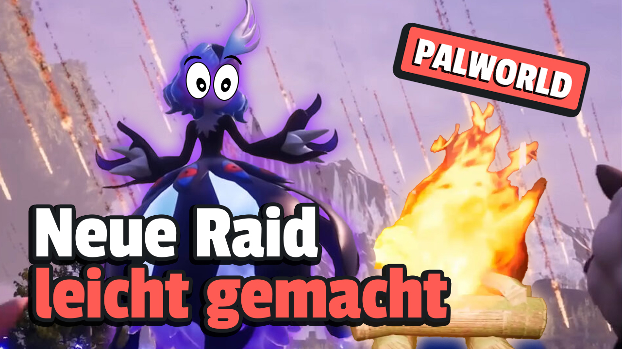 Palworld’s first raid is very easy – With the right strategy: You only need a campfire