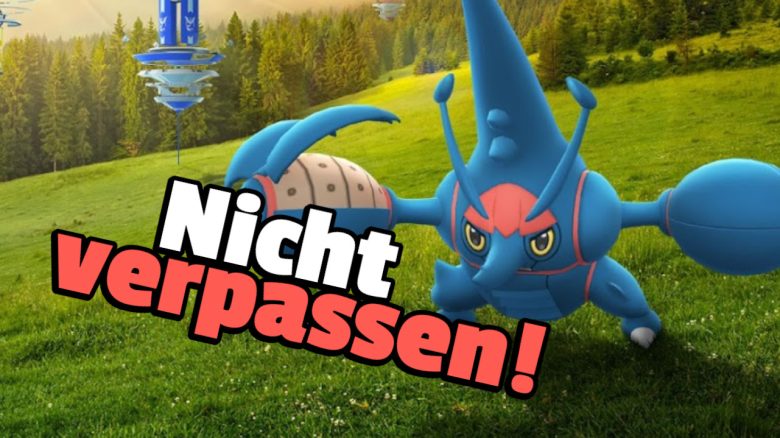 Pokémon GO: Mega-Skaraborn erscheint endlich – So schnappt ihr es euch