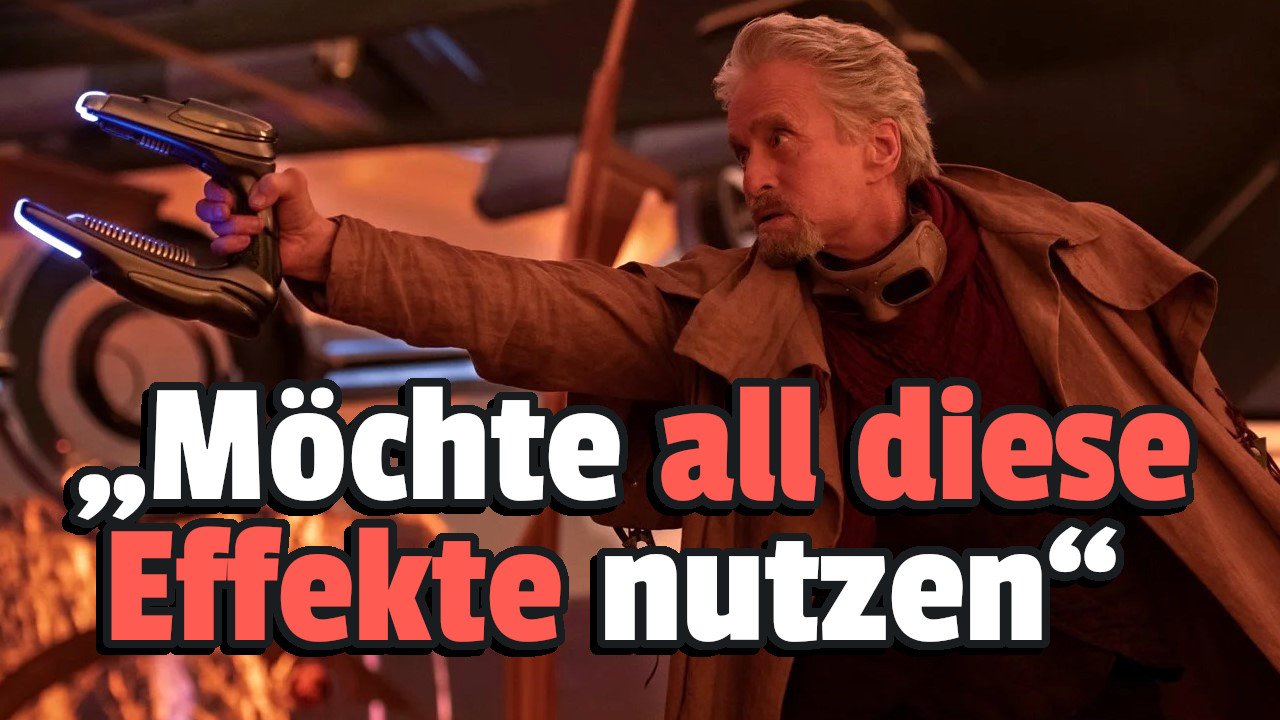 Michael Douglas wanted to fly spectacularly in the 3rd Ant-Man film