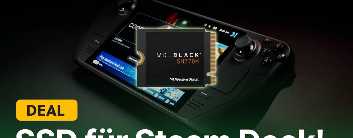 SSD mit 2TB: Das beste Upgrade für das Steam Deck OLED ist jetzt bei Amazon richtig günstig im Angebot
