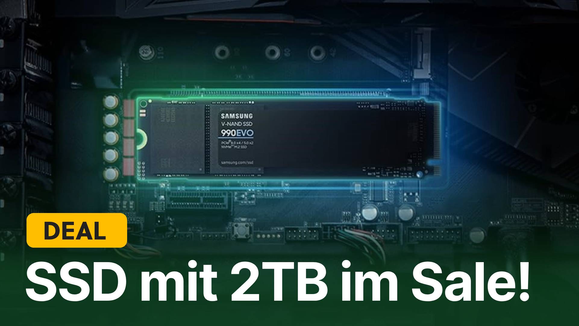 Schneller Speicher wird überall teurer, aber bei Amazon ist gerade eine SSD von Samsung mit 2TB im Angebot