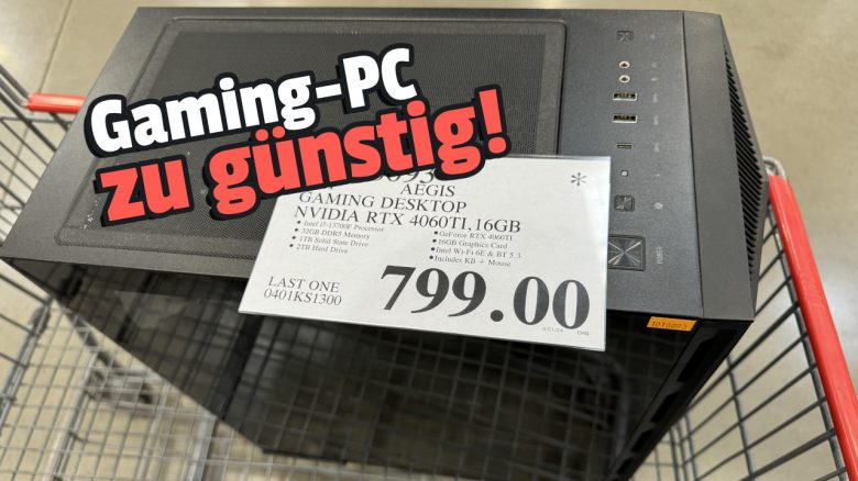 Nutzer kauft Gaming-PC für 750 Euro, obwohl die verbaute Hardware 1.200 Euro kostet – „Zu gut, um darauf zu verzichten!“