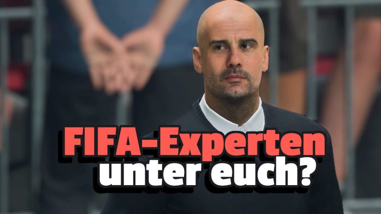 Titel FC 24 Pep Guardiola schaut nach FIFA-Experten unter euch