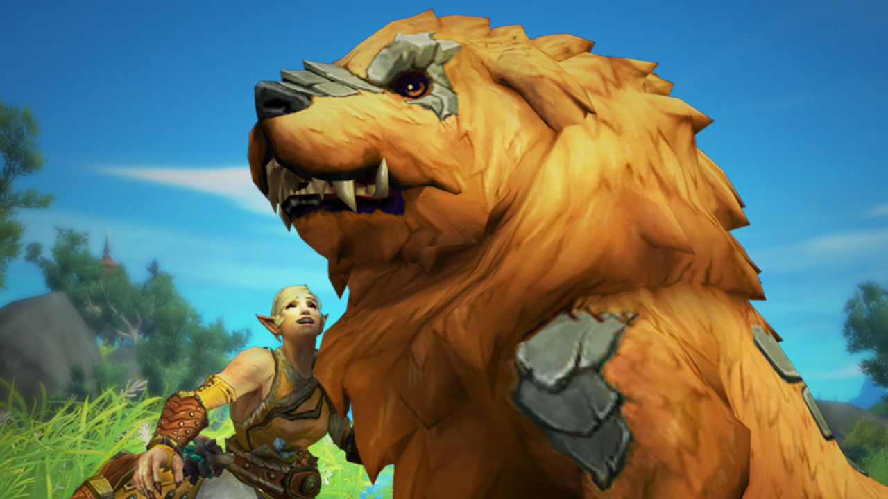 WoW brings giant dog as a reward for super grind, shrinks him and everyone is angry