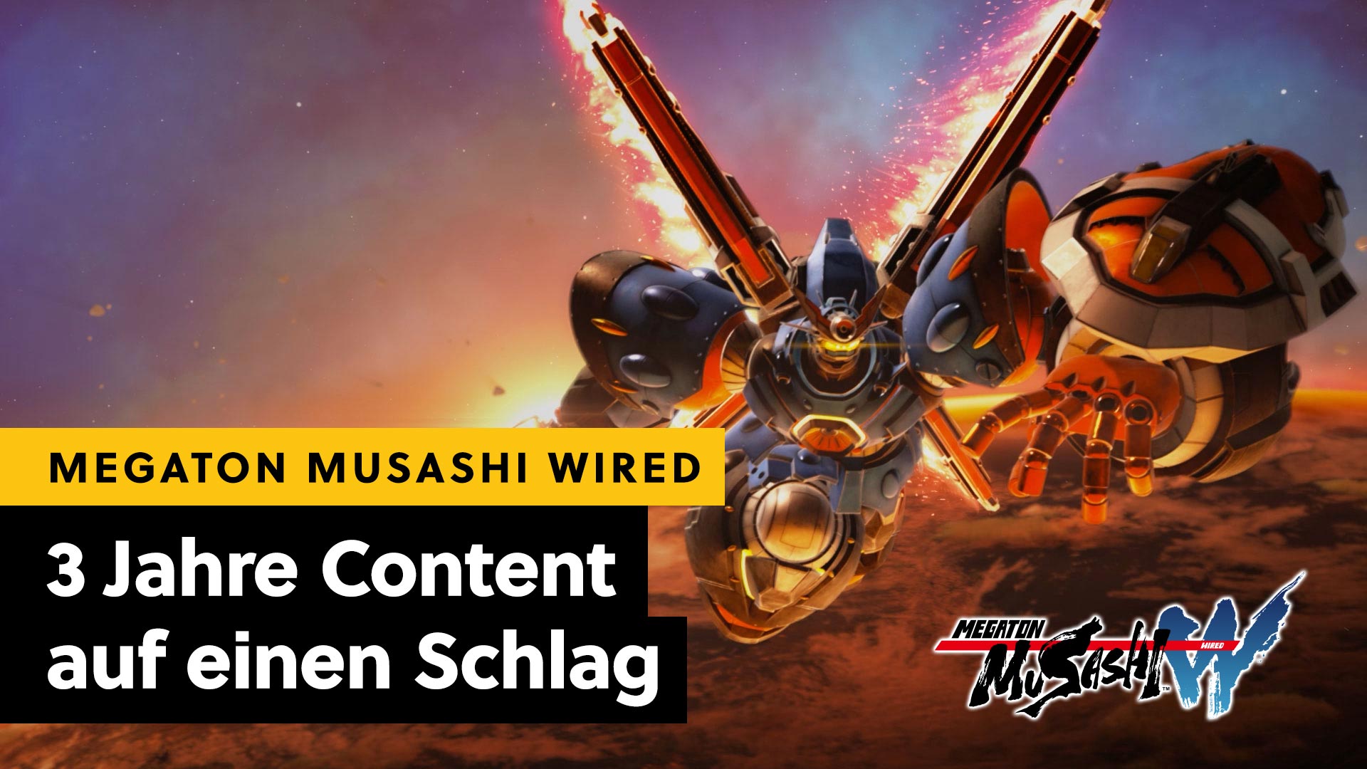 Megaton Musashi Wired ist für alle, die Armored Core und Diablo lieben