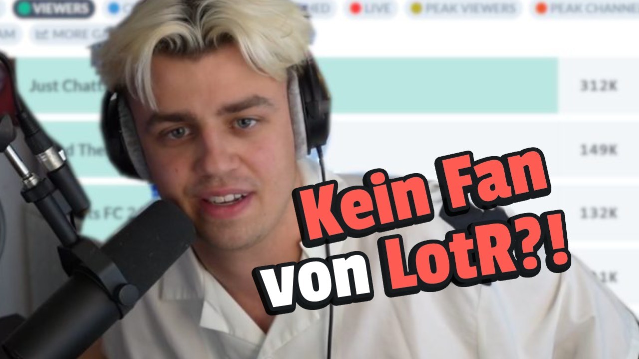 Twitch: Papaplatte leaves 2 of the biggest German streamers speechless with just one sentence about ‘The Lord of the Rings’