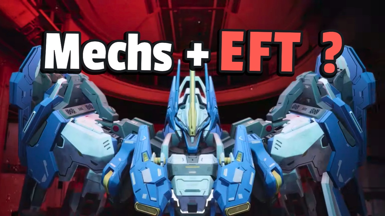 Mecha Break combines mechs with Overwatch but is actually inspired by Escape from Tarkov