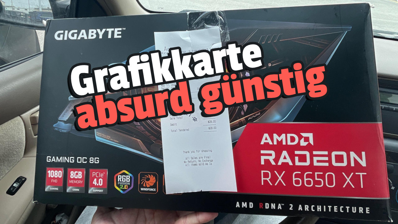 Gamer gets AMD RX 6650 XT for absurd 19 euros, even though it officially costs over 200 euros
