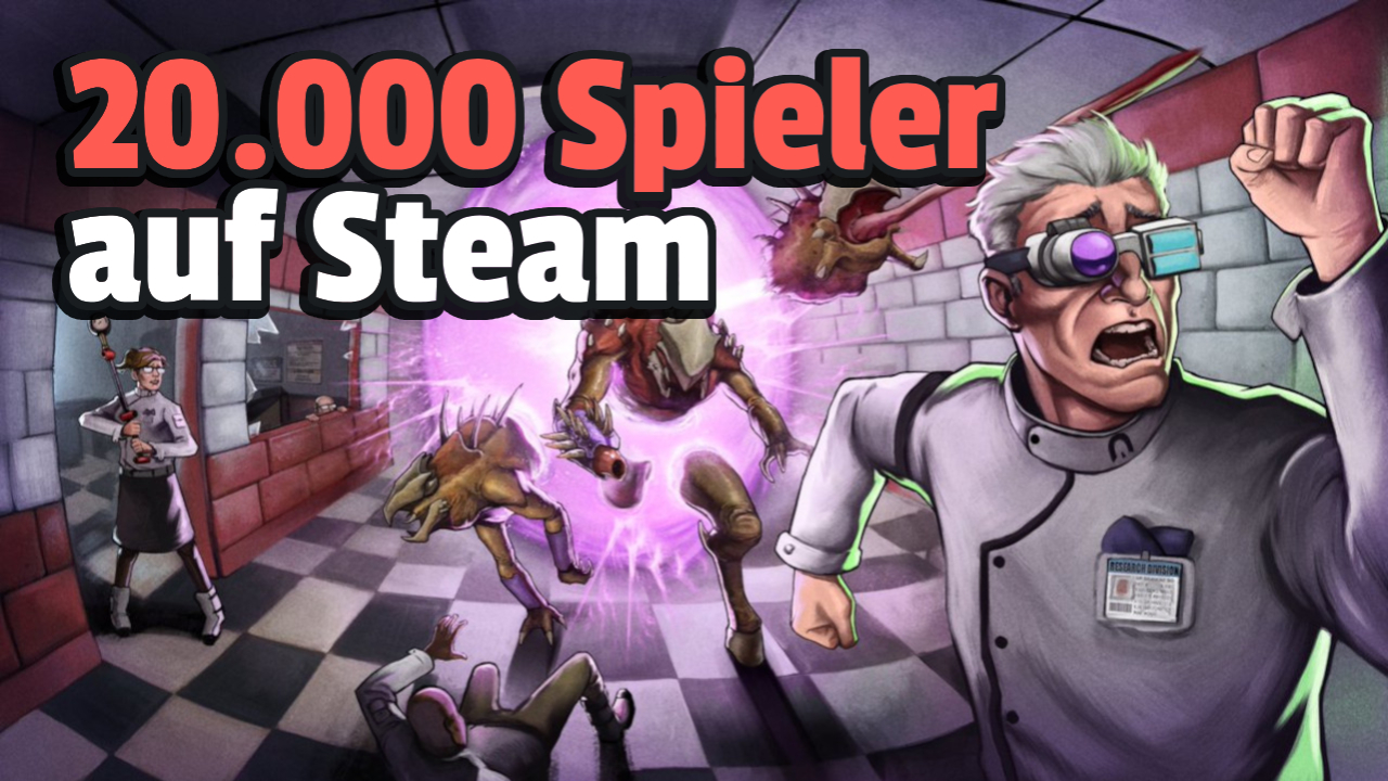 A co-op game is like Half-Life in the research lab, becomes a huge success on Steam 