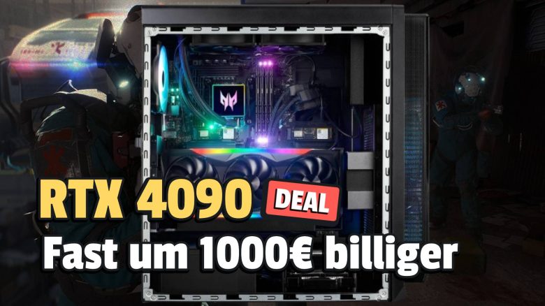 Gaming-PC mit der weltbesten Grafikkarte zum Spottpreis – Cyberpunk 2077 und Elden Ring mit unendlich vielen Frames in 4K spielen