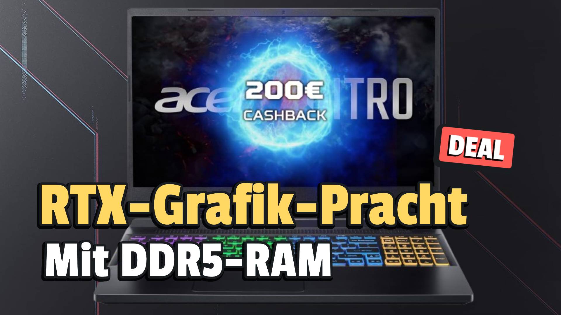 Unterwegs mit vielen Frames Rainbow Six oder League of Legends spielen – Gaming-Laptop mit 165Hz massiv bei Amazon reduziert