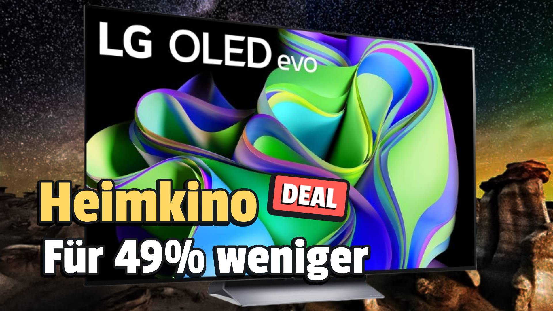 Fast 1200€ günstiger: 4K-OLED-TV von LG kostet bei Amazon jetzt nur knapp die Hälfte!