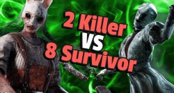 DbD 8 Killer vs 2 Survivor Huntress Nurse titel title 1280x720
