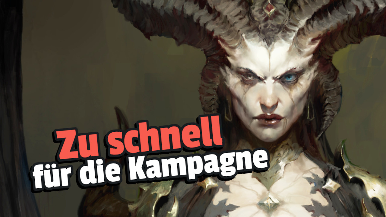 Players say: Diablo 4 punishes newcomers in the campaign because leveling up is too fast