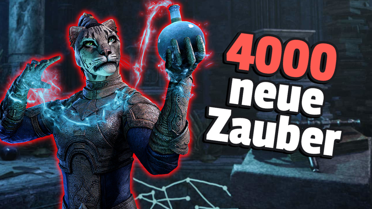 In ESO you will soon be able to create your own spells – with more than 4000 combinations