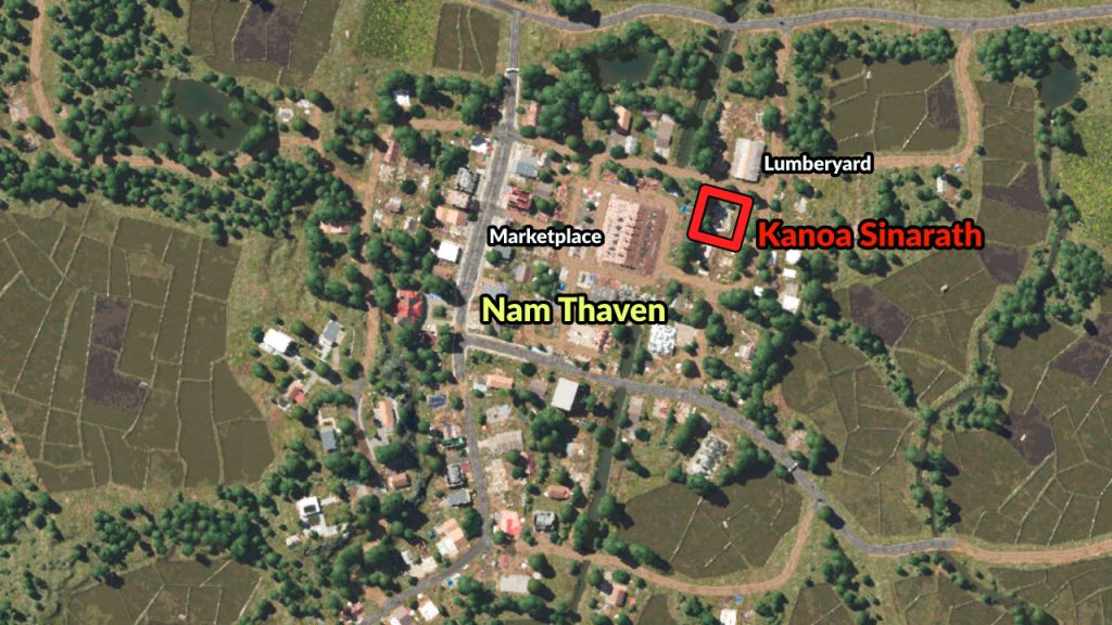 Gray Zone Warfare, Quest Lost and Found, Kanoa Sinarath Map Location in Nam Thaven, Mithras Security Systems