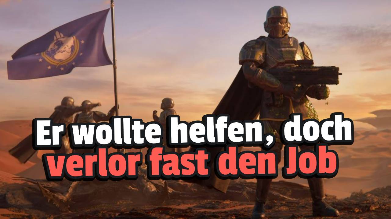 Helldivers 2: Community manager wants to help players, fires against Sony, almost gets fired