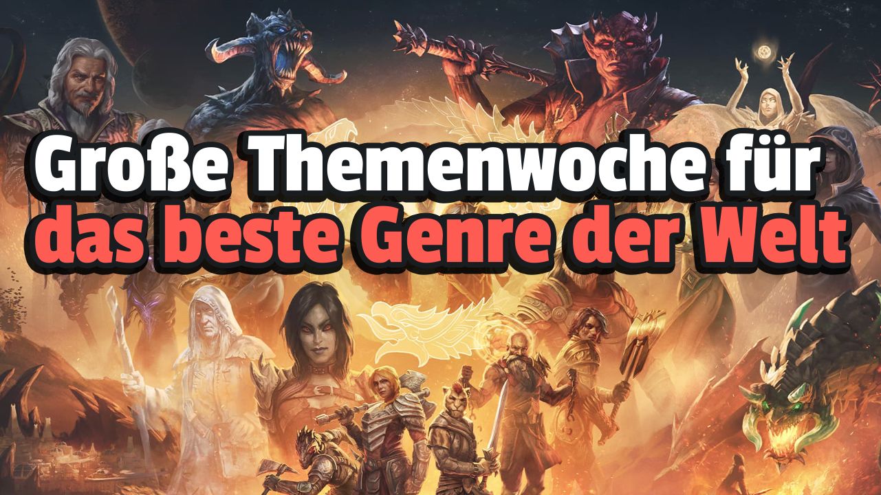 The program of the big MMORPG theme week from MeinMMO – all articles are live