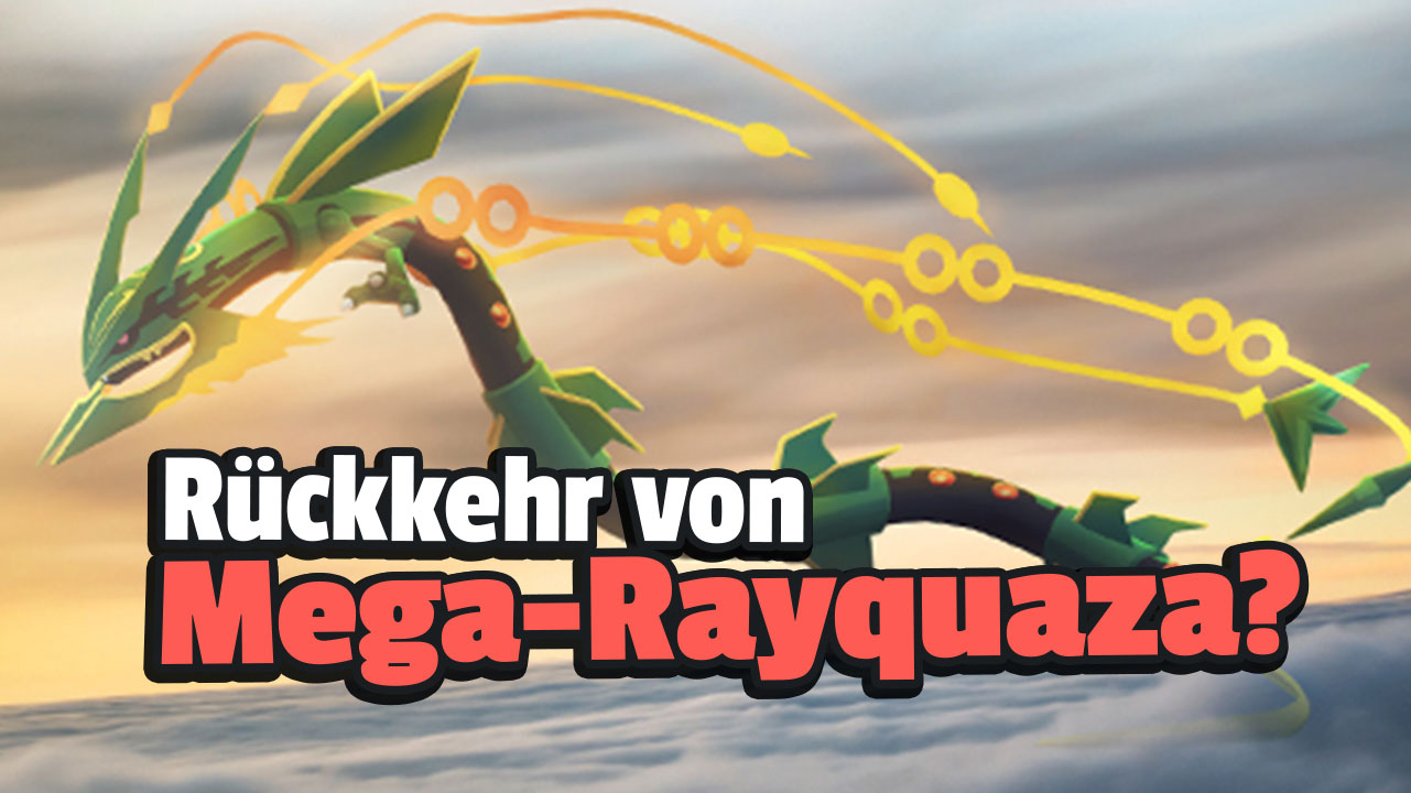 Is Mega Rayquaza coming back soon? Trainers speculate about the image from Pokémon GO