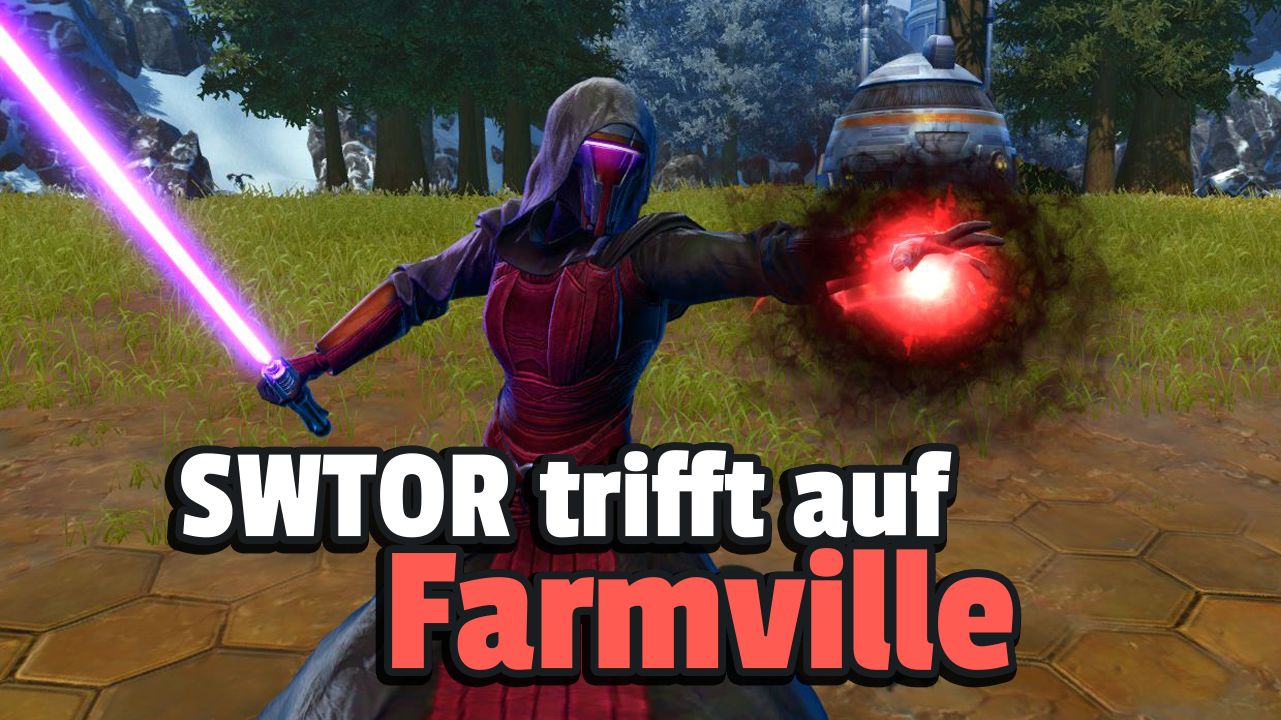 MMORPG for Star Wars receives new content for solo players and makes you a farmer