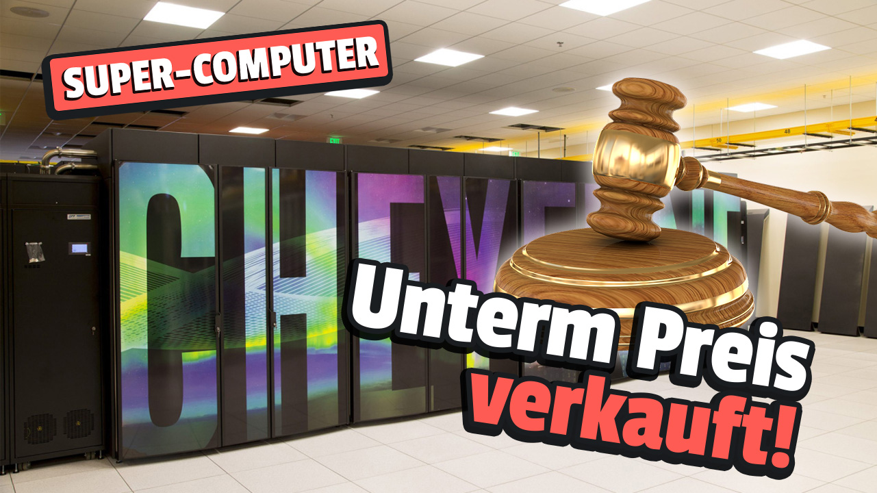 Supercomputer sold for 30 million dollars for 450,000 euros – Because it is broken