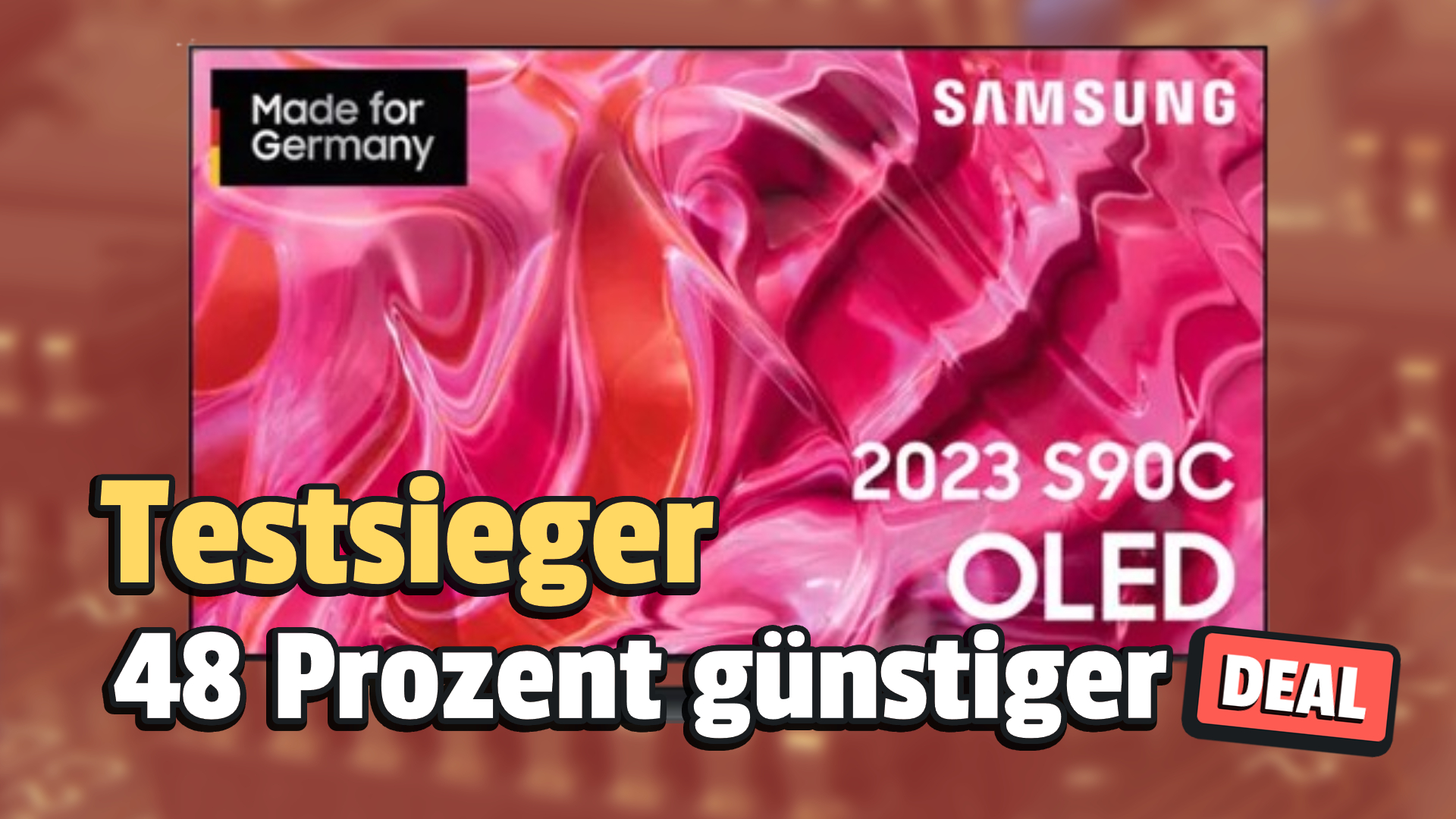 Einer der besten OLED-TVs von Samsung lässt für Fernsehen und Gaming kaum Wünsche offen, ist jetzt fast um die Hälfte reduziert
