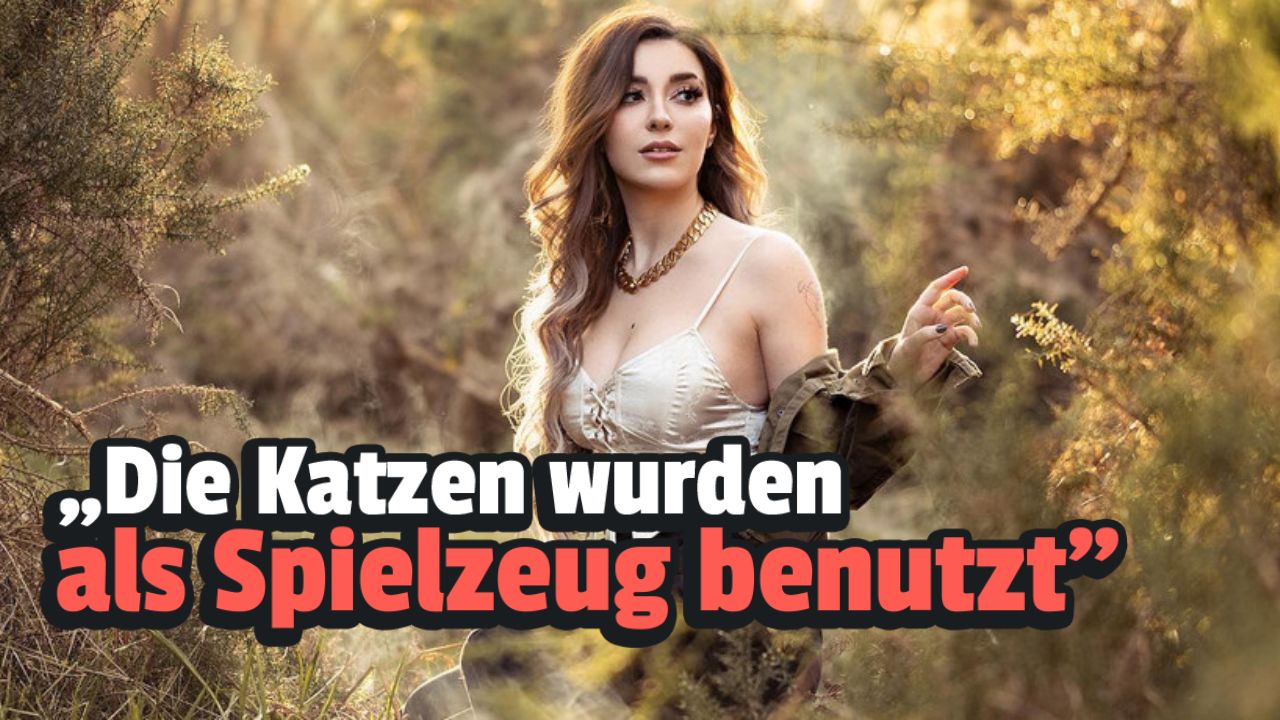 Anni The Duck is accused of abusing her cats and treating them like toys