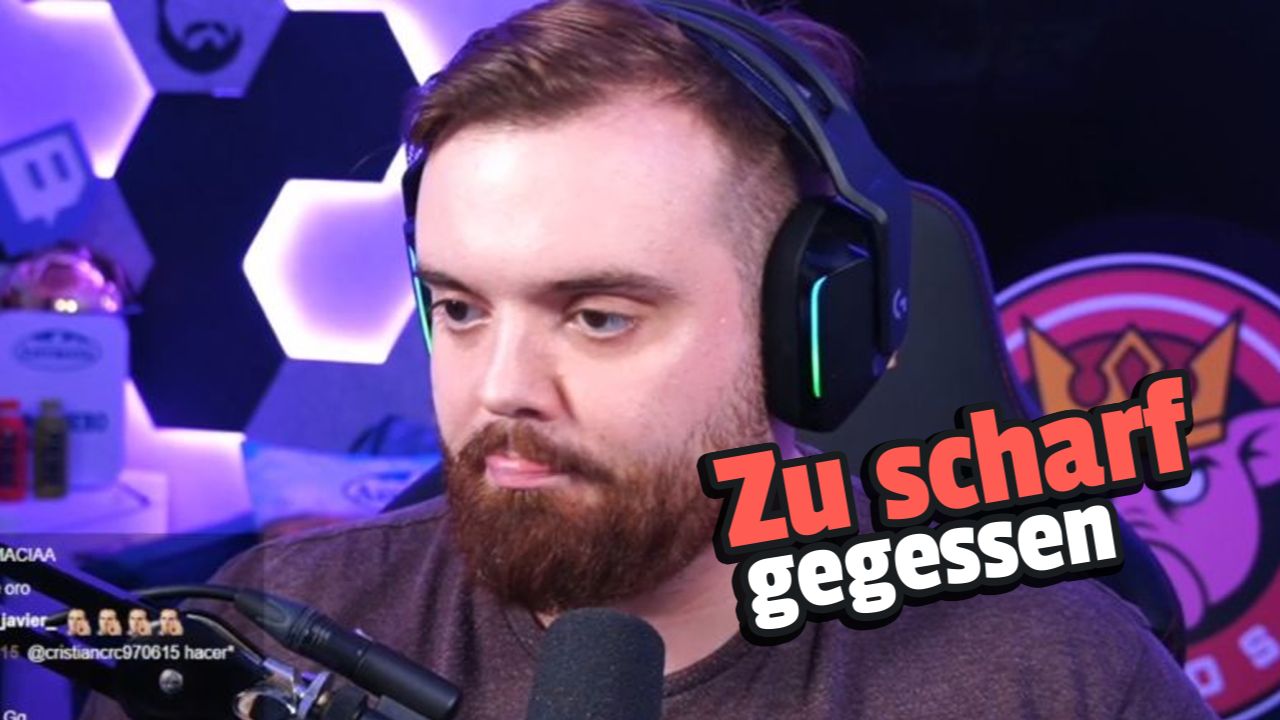 A big gaming influencer has eaten himself into the hospital