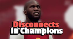 Titel FC 24 Lukaku ärgert sich über Disconnects in den Champions