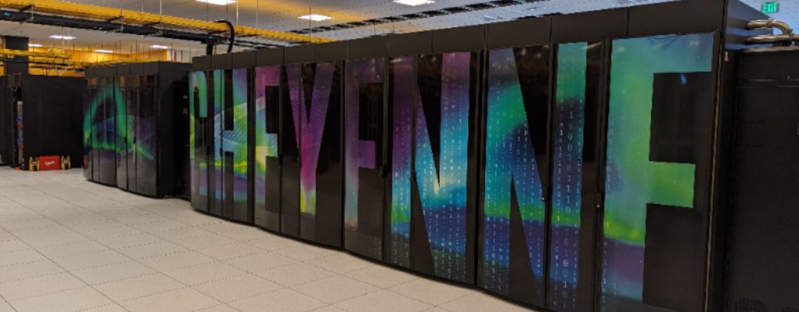 Titelbild Supercomputer Cheyenne