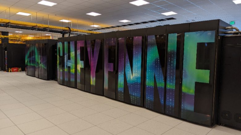 Titelbild Supercomputer Cheyenne