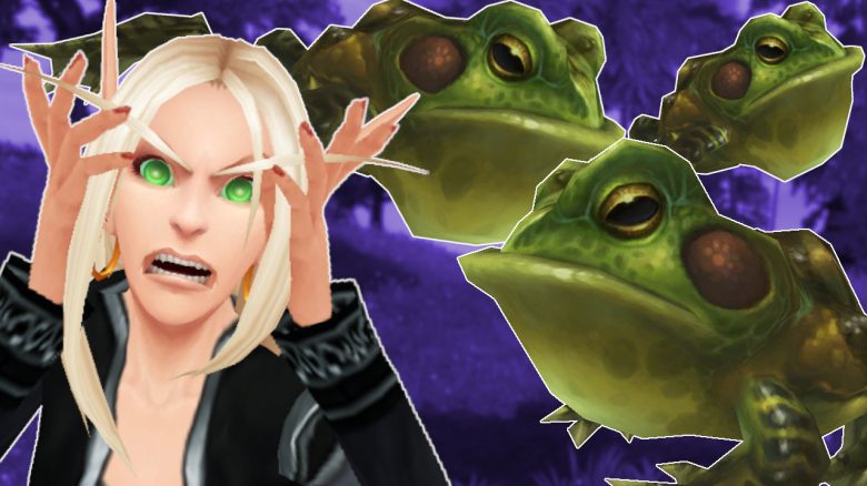 WoW Frogs Angry Blood Elf titel title 1280x720