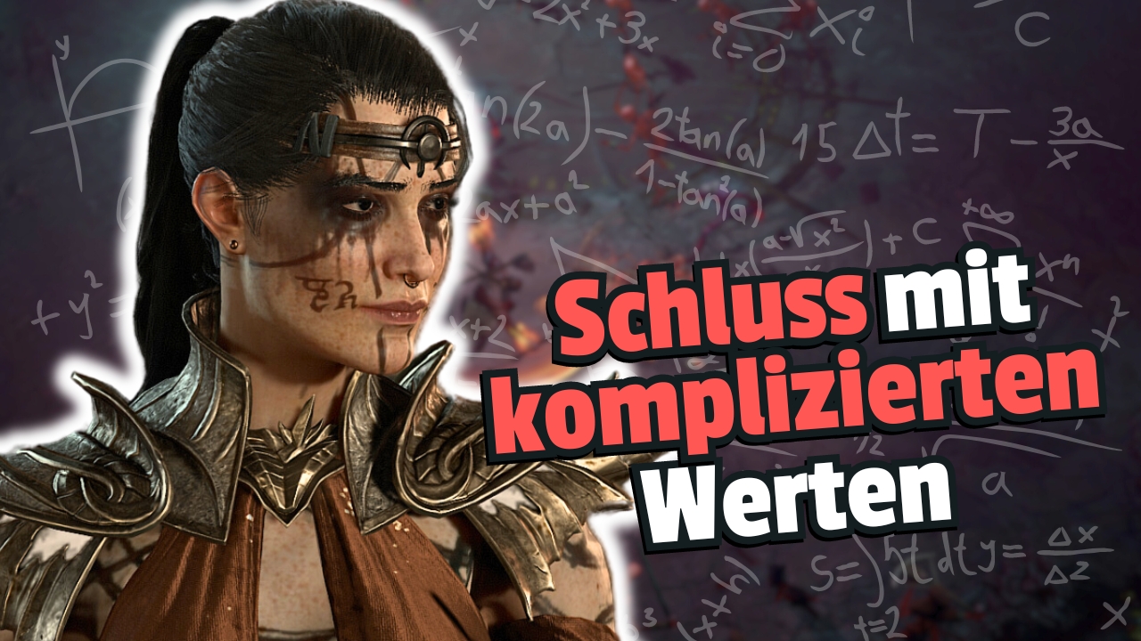 Diablo 4 now makes complicated values really simple: You just have to remember one number