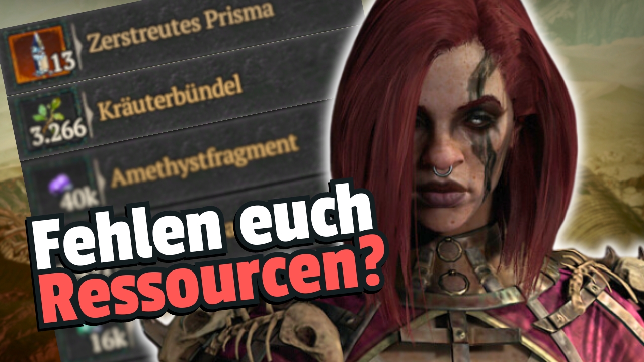 Diablo 4: Gold, Herbs, Prisms – Player explains the best farming method for each important resource in the game