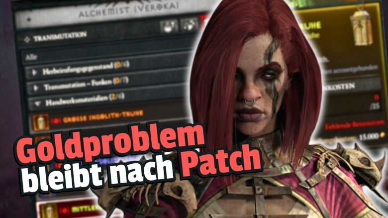 Blizzard versucht mit neuem Patch das Goldproblem in Diablo 4 zu lösen – Aber es ist nicht so leicht