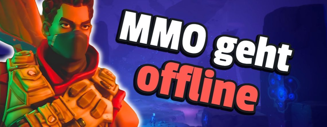 MMO verliert 99 % seiner Spieler auf Steam, ist "äußerst negativ" - Plant einen Neustart, bei dem ihr weniger zahlen müsst - Titelbild zeigt Spielcharakter aus Wayfinder neben Text: „MMO geht offline“