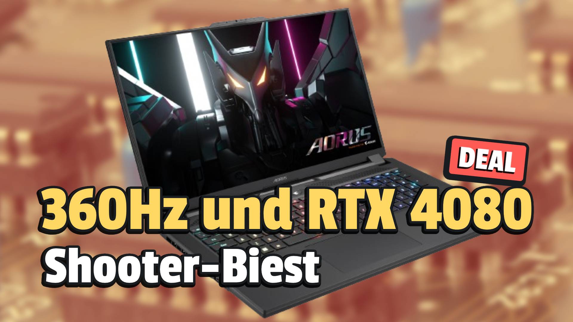 Der 360-FPS-Laptop: Dieser Gaming-Laptop mit RTX 4080 ist ein echter Preis-Leistungs-Knüller