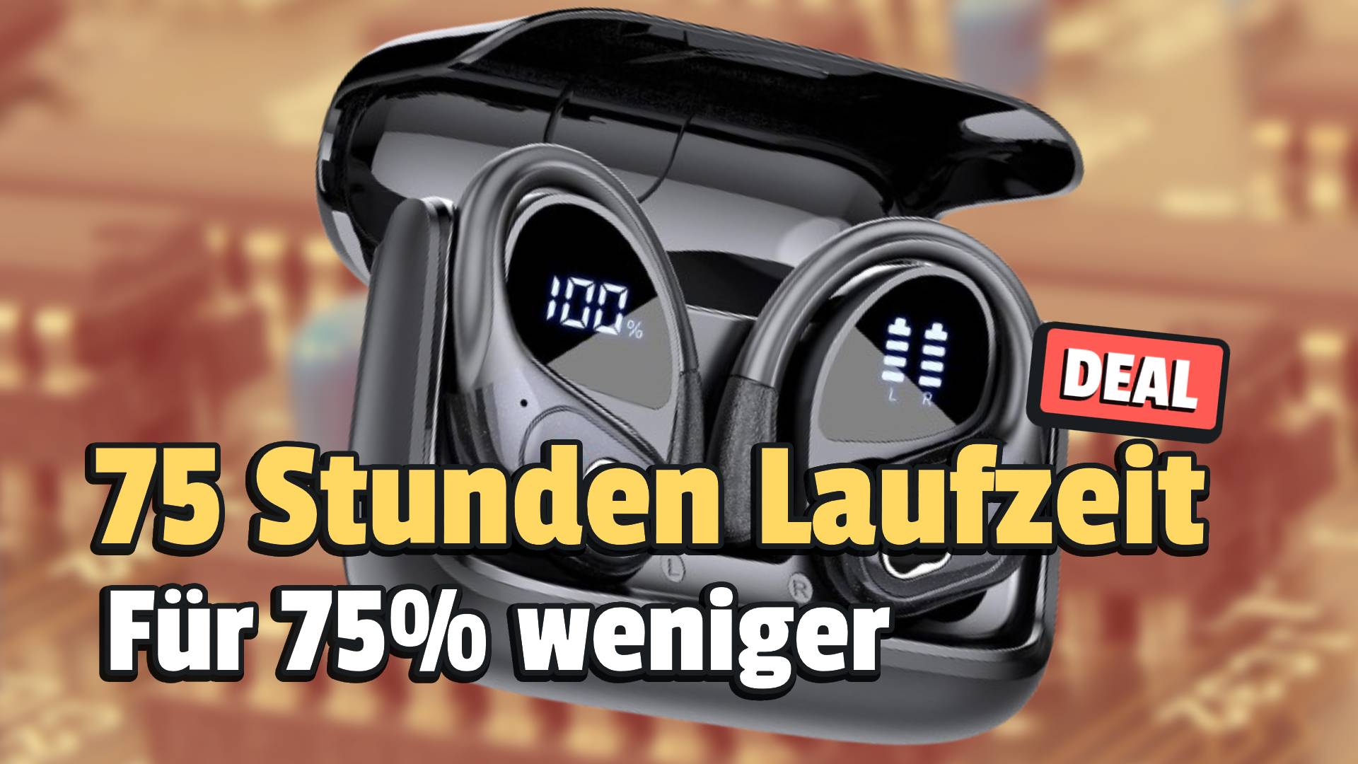 75 Stunden und 75% Rabatt – Die besten In-Ear-Kopfhörer für Sport sind im Amazon-Angebot