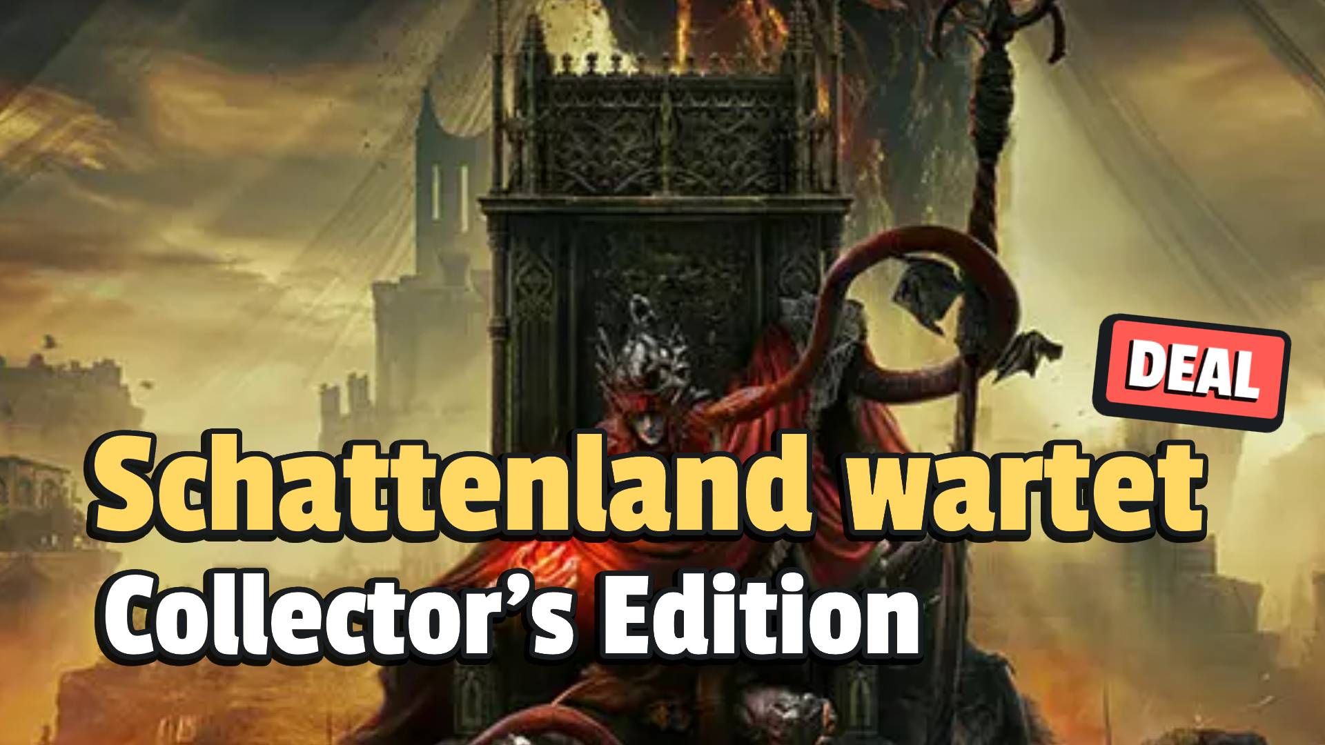 Nun ist eure Chance gekommen! Schnappt euch die Elden Ring Shadow of the Erdtree Collector’s Edition bei Amazon