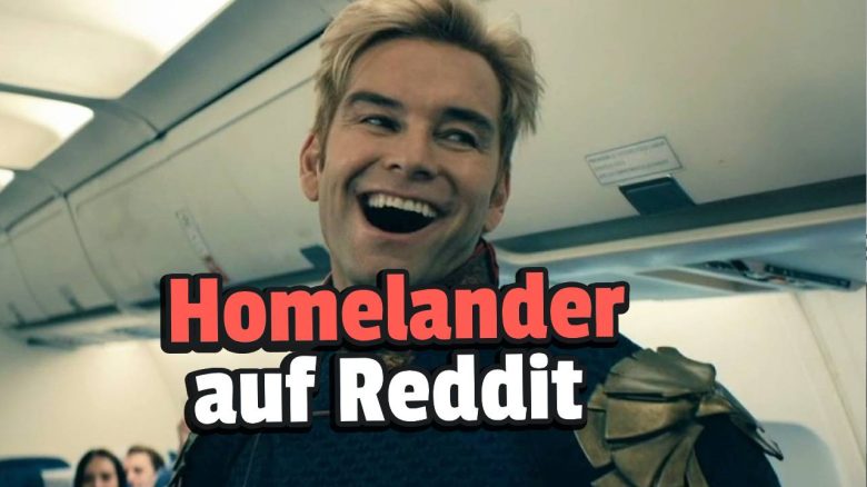 Homelander auf Reddit