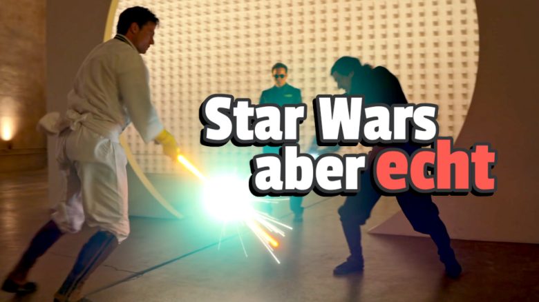 Fans zeigen, wie die Lichtschwert-Kämpfe aus Star Wars im echten Leben aussehen würden