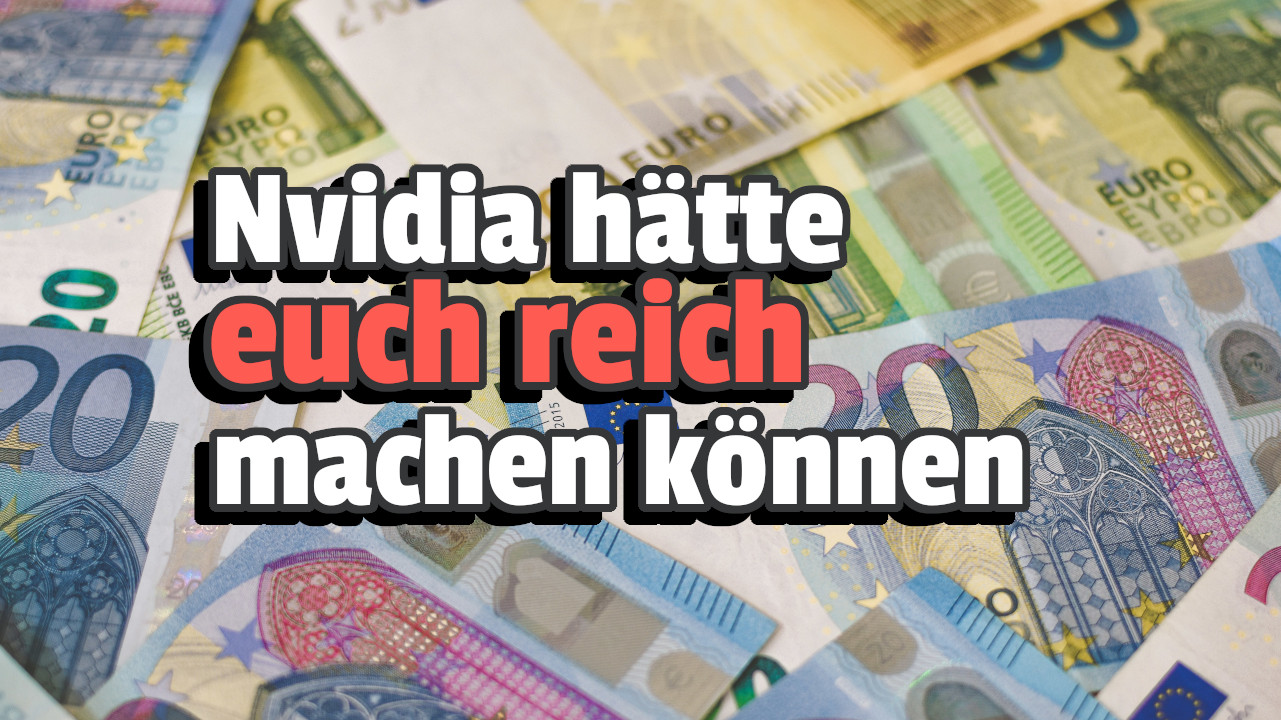 If you had invested only 100 euros in Nvidia shares at the beginning of Covid-19, you could buy the best graphics card today for more than 2,000 euros