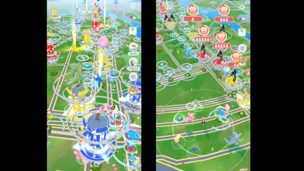 Pokemon GO Fest Madrid 2024 Bildschirm