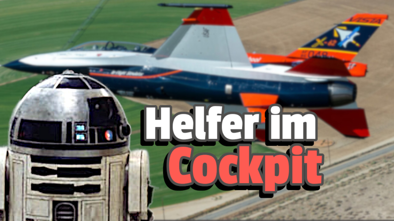 Wärt ihr ein Kampfpilot, würde euch bald ein virtueller “R2D2” aus Star Wars begleiten
