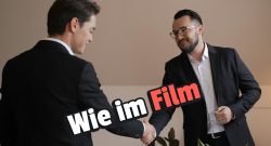 Symbolbild Geschäftsmänner schütteln die Hände