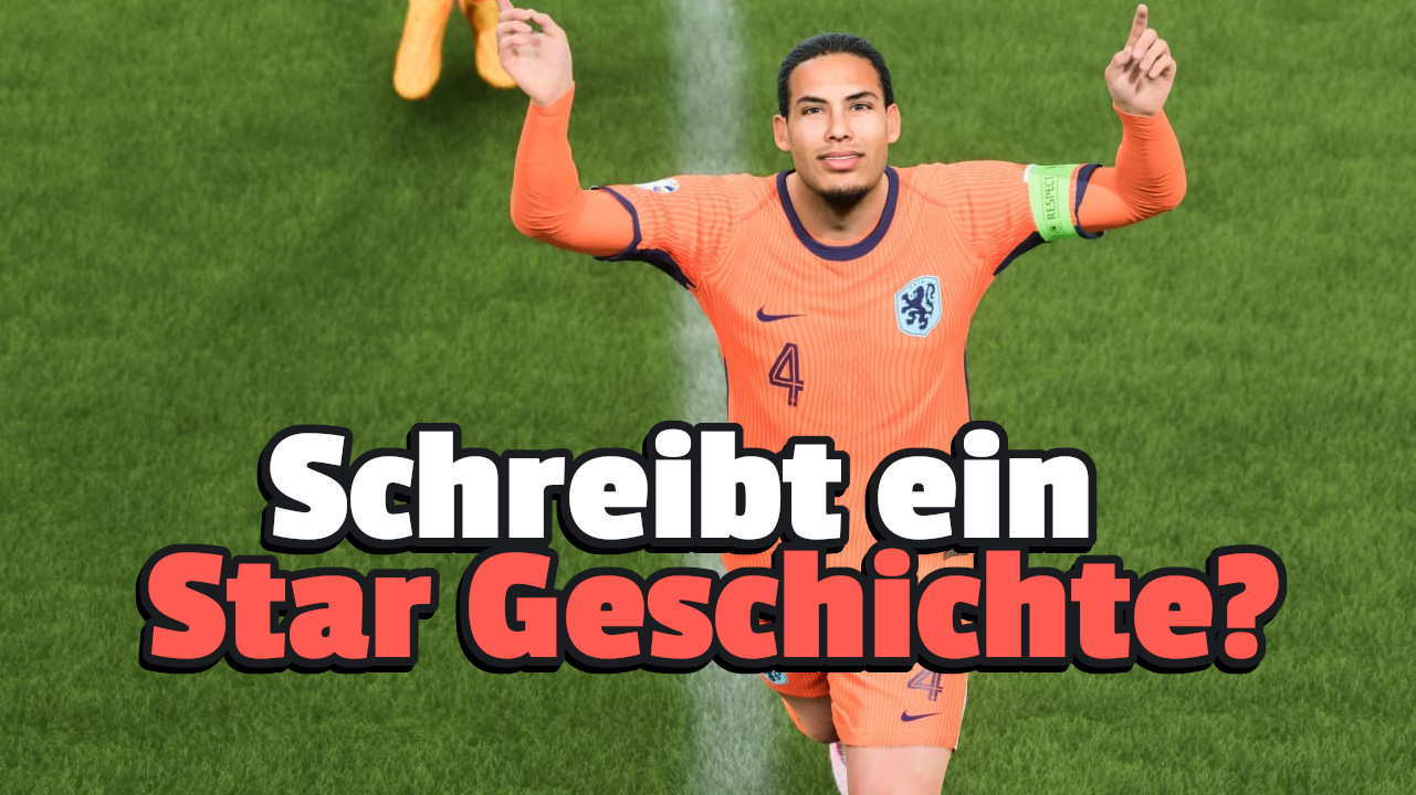 Titel FC 24 Schreibt der jubelnde Virgil van Dijk Geschichte