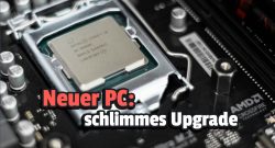 Titelbild Mainboard mit Intel mit Text