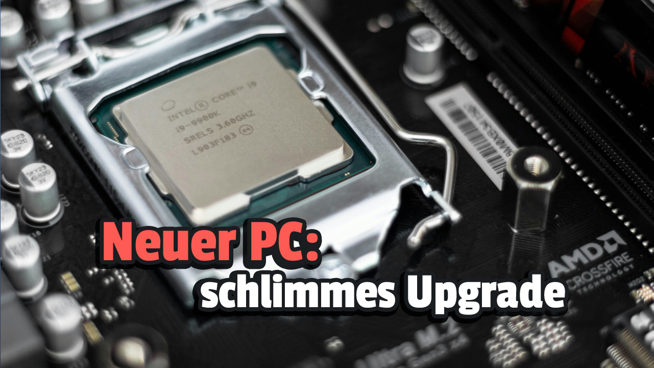 Player shows off his new PC, thinks it’s a great upgrade – overlooks that the hardware is over 12 years old