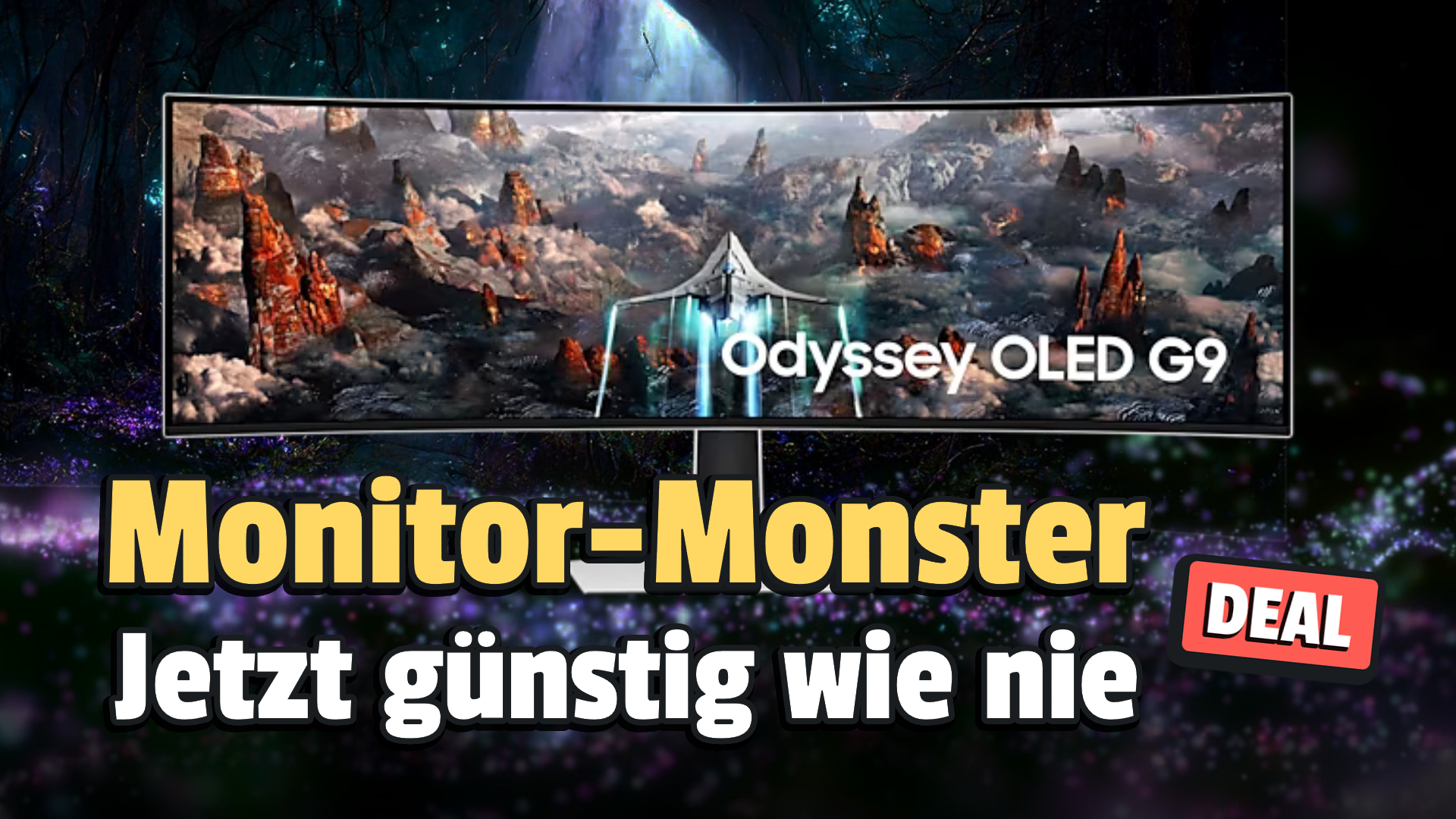 Samsungs Monitor-Monster hat das größte und hübscheste Sichtfeld, ist jetzt so attraktiv wie nie
