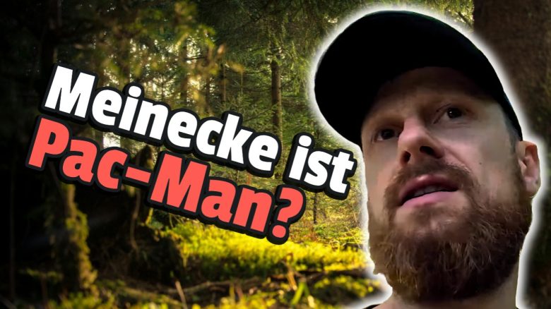 Fans haben wilde Theorien zur 4. Staffel von 7 vs. Wild - Jetzt äußert sich Fritz Meinecke dazu - Titelbild zeigt Fritz Meinecke neben Text "Meinecke ist Pac-Man?"